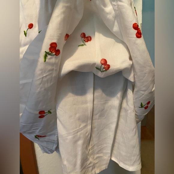 WILD HONEY CHERRY SUMMER DRESS - Picture 6 of 10